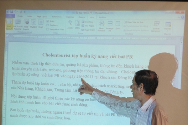 training viet bai